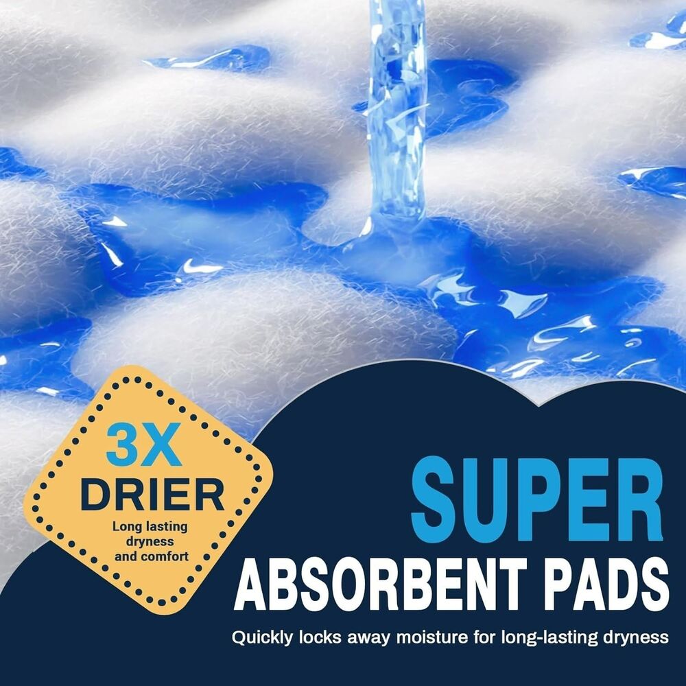 AAY 100pcs Disposable Underpads Size 30"X36" XXL Tear-Resistant Super Absorbent - Picture 5 of 8